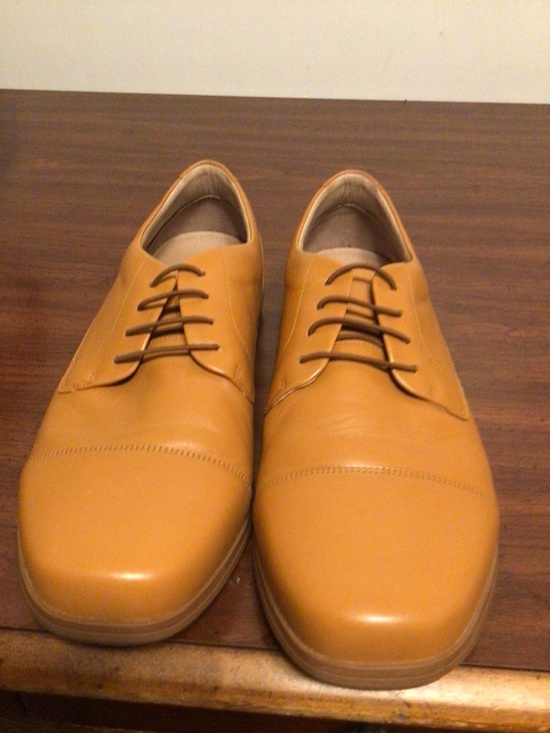 Birchbury  Brenton Barefoot leather dress shoe slip on wide toe minimalist SZ 11 main image 5